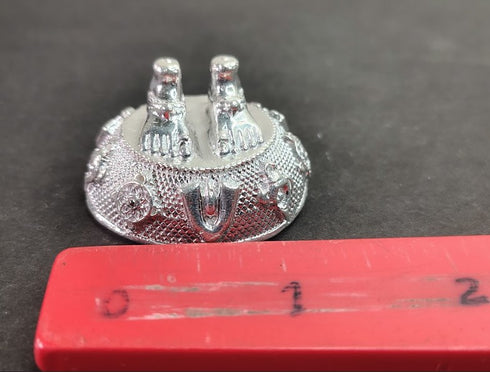 Pure Silver Srivari Padalu 55gm - By Mahita Collections